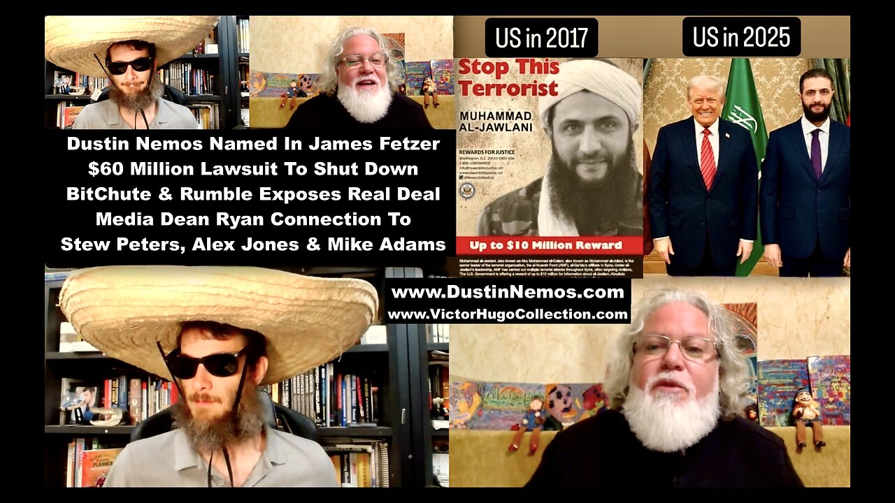 Dustin Nemos Named In Jim Fetzer Lawsuit Bares Dark Connection To Stew Peters Alex Jones Mike Adams