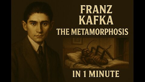 The Metamorphosis in 1 Minute | Alienation, Absurdity, and the Human Condition