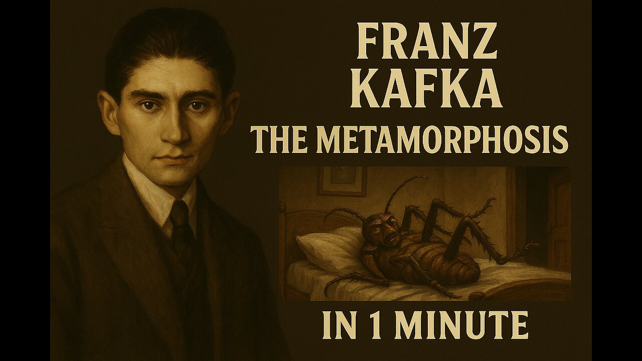 The Metamorphosis in 1 Minute | Alienation, Absurdity, and the Human Condition