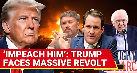 Trump Under FIRE: Congress Rages Over U.S. Strikes On Iran’s Nuclear Sites, Calls ‘Impeachment