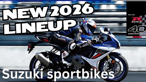 2026 Suzuki gsx-r and hayabusa lineup and prices