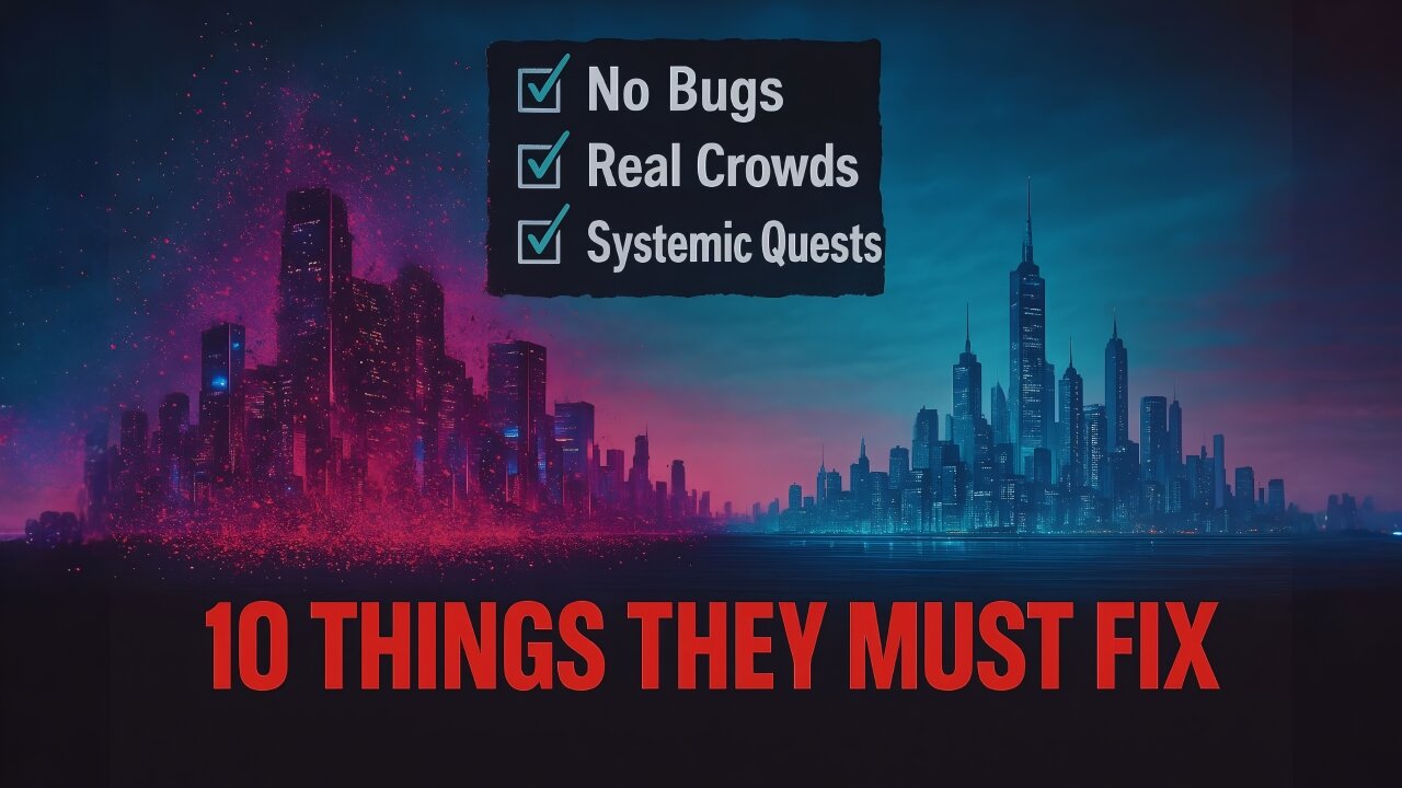 Cyberpunk 2: What CDPR Has to Get Right This Time