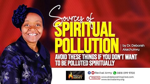 SOURCES OF SPIRITUAL POLLUTION