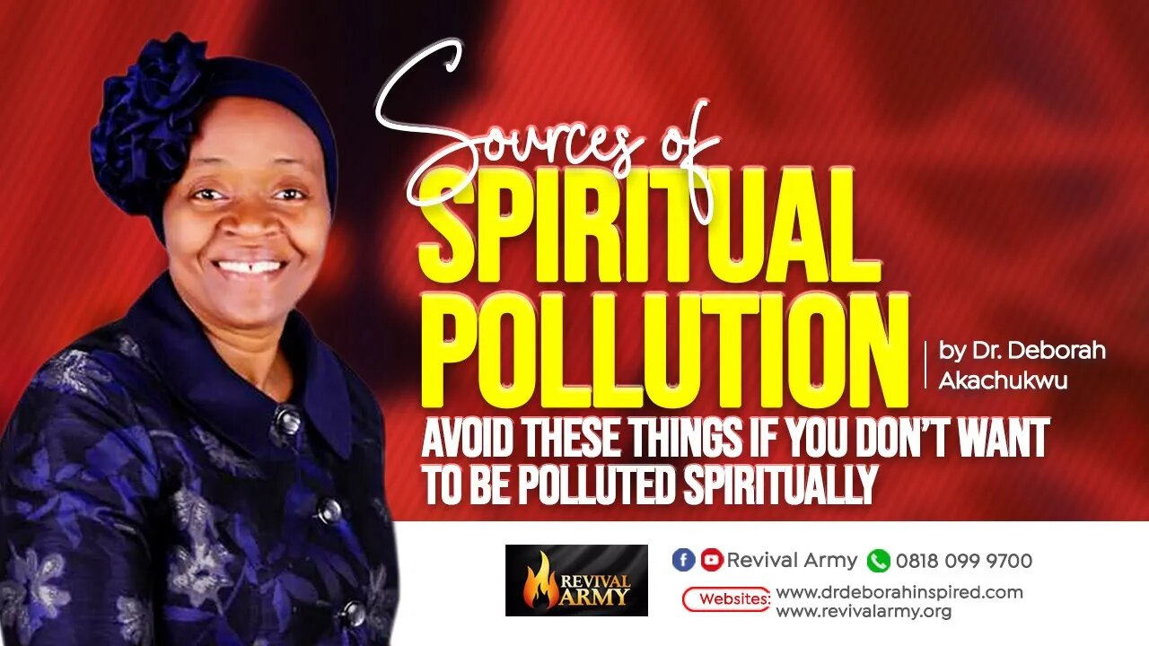SOURCES OF SPIRITUAL POLLUTION
