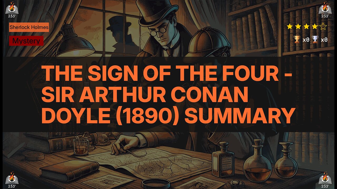 The Sign of the Four - Sir Arthur Conan Doyle (1890) Summary (Sherlock Holmes - 2)