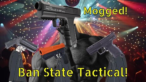 Pistelle X-68 MOGGING All Other Less Lethal Launchers! (Ban State Tactical)