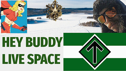 Hey Buddy X Livespace with Andreas of Nordic Resistance Movement