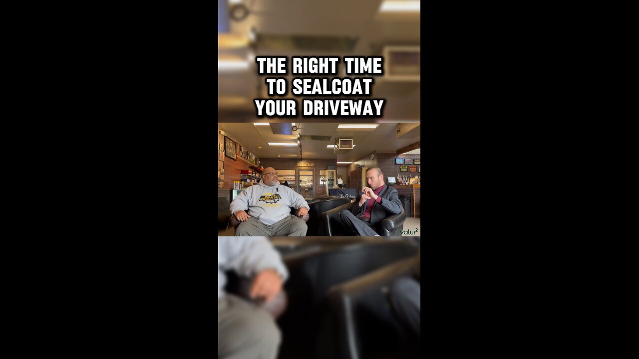 “When does someone know it’s time to get their driveway sealcoated & repaired?”