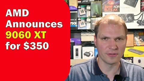 AMD Announces 9060 XT for $350