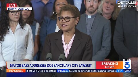 "ASSAULT": LA Mayor NOT HAPPY Over Getting Sued By Trump Admin