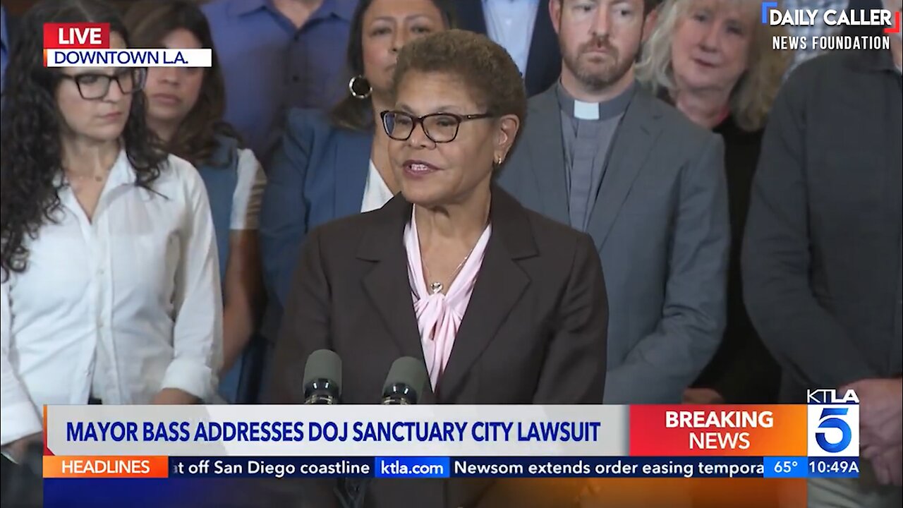 "ASSAULT": LA Mayor NOT HAPPY Over Getting Sued By Trump Admin