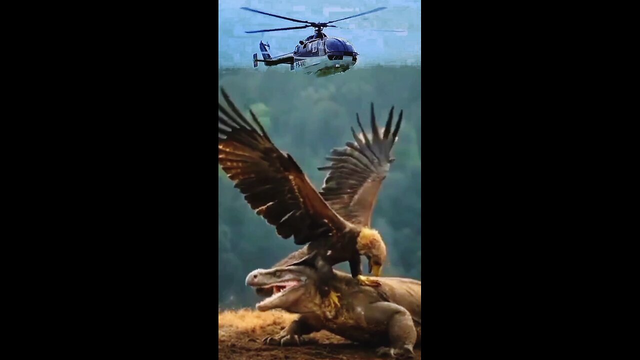 *"Eagle vs Beast: Battle for Survival"* 🦅🚁😱📷😎❤️