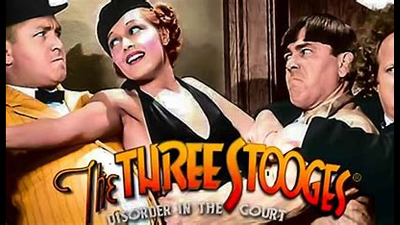 The Three Stooges - Disorder in the Court (Short Comedy, 1936)