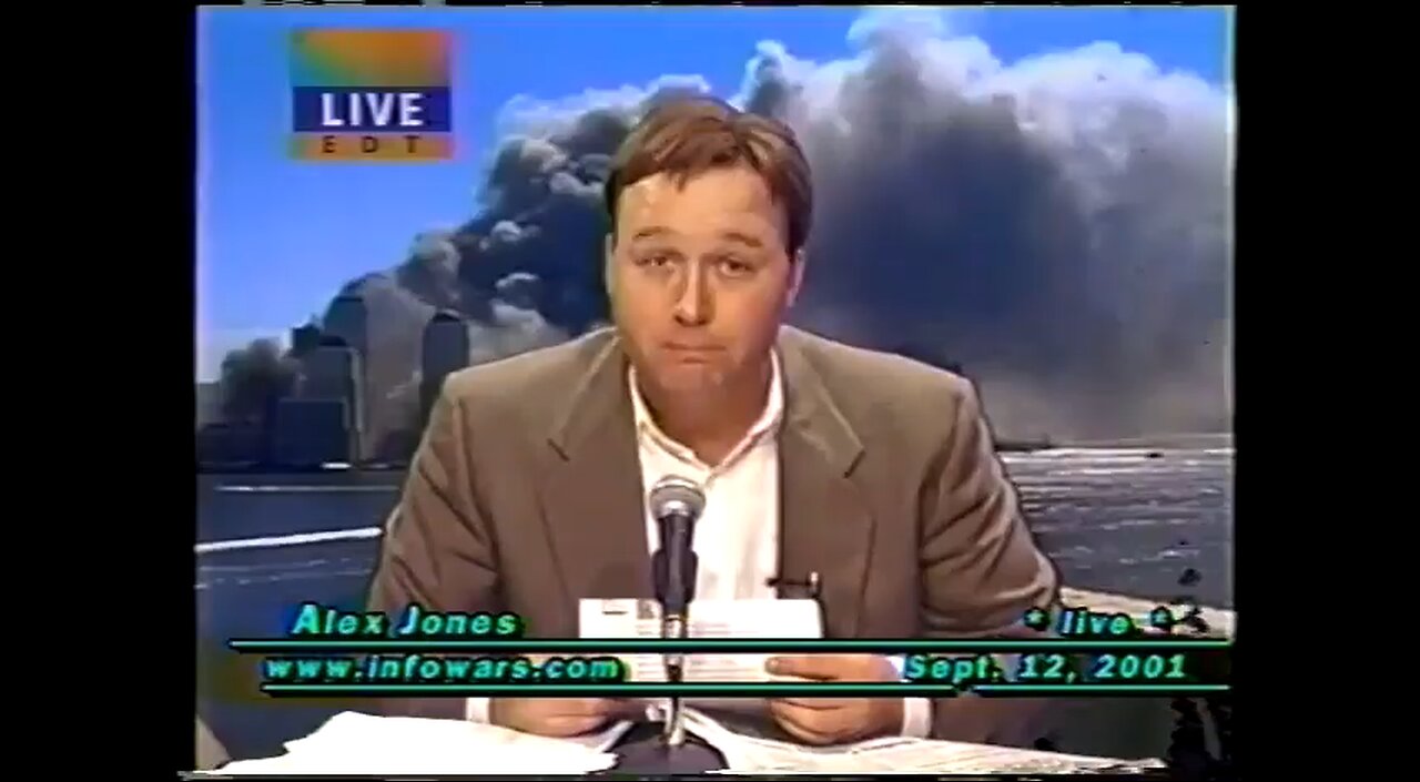 Alex Jones LIVE 09/12/2001