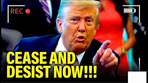 FURIOUS Judge Gives CEASE and DESIST to Trump