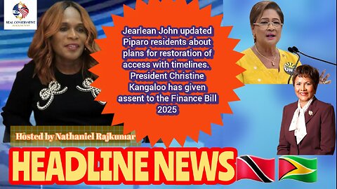 NEWS REPORT TRINIDAD & TOBAGO December 27th 2025 Headline News