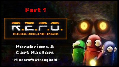 Herobrines & Cart Masters | Minecraft Stronghold - Part 1 of 2