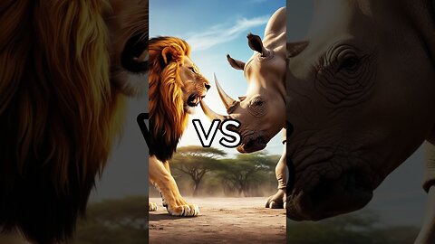 Epic AI Animal Battles: Lion vs Tiger, Elephant vs Rhino, and More! | Who Will Win?