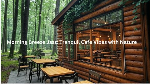 Morning Breeze Jazz: Tranquil Cafe Vibes with Nature