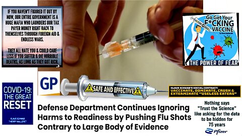 Defense Department Continues Ignoring Harms to Readiness by Pushing Flu Shots Contrary to Large Body
