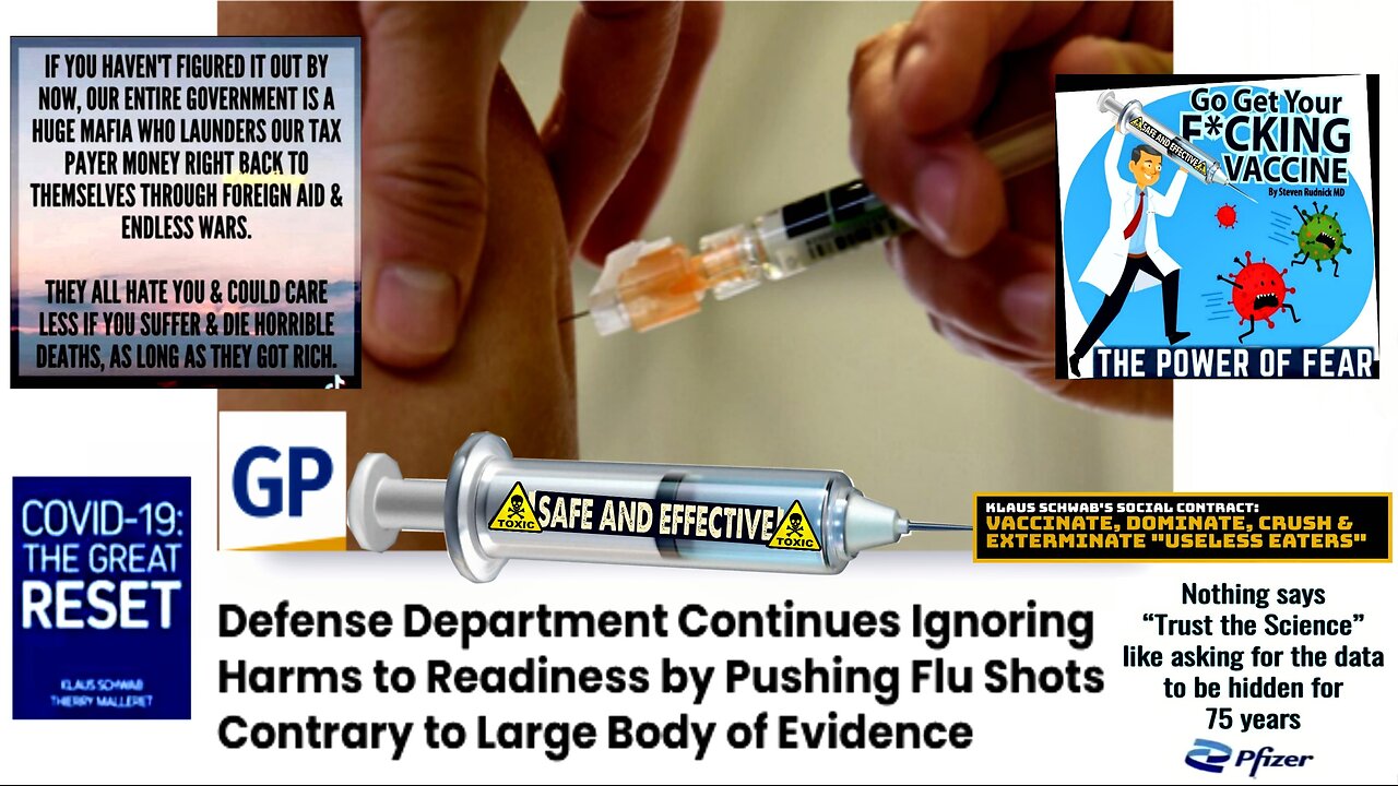 Defense Department Continues Ignoring Harms to Readiness by Pushing Flu Shots Contrary to Large Body