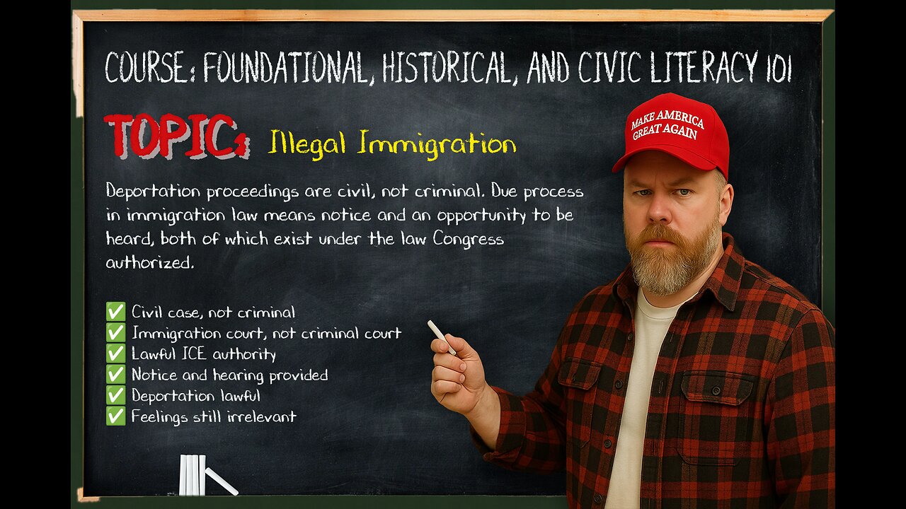 Deportation & Due Process: What the Founders Really Meant 🇺🇸
