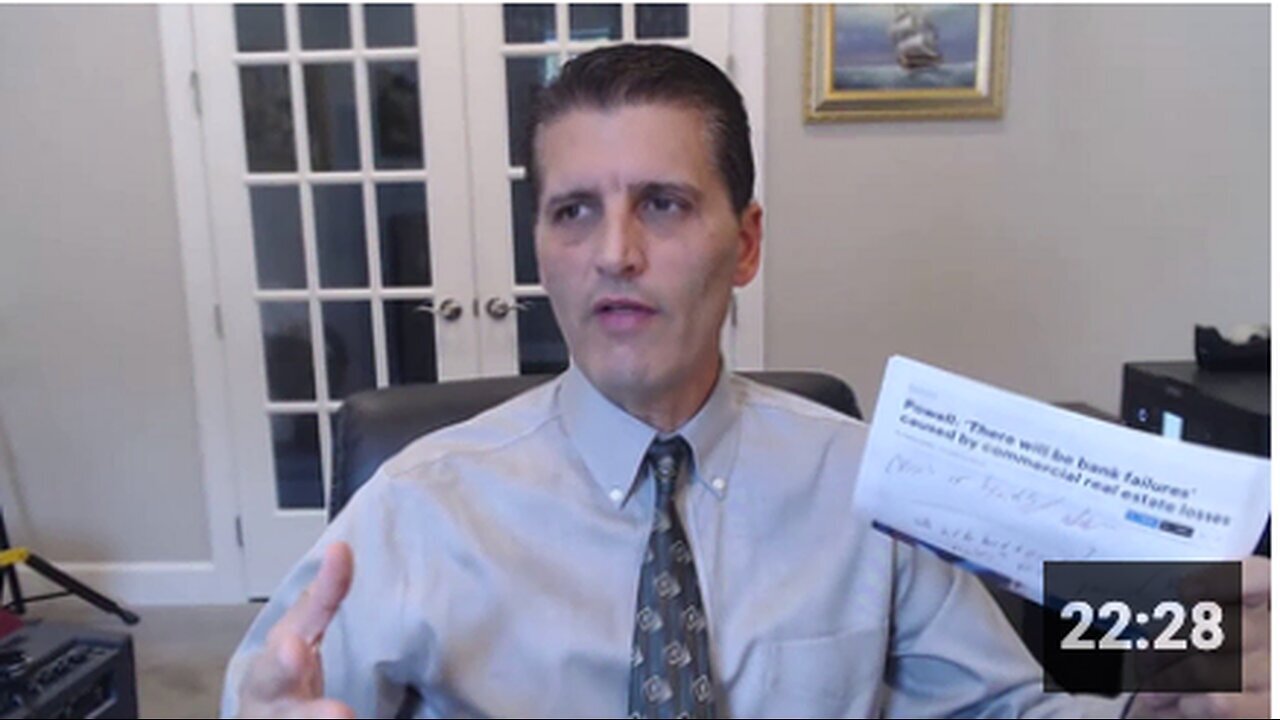"Expect Stock Market Crash if Federal Reserve Fails to Cut Rates Soon: Mannarino's Warning"