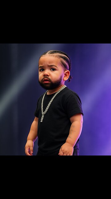 Lil' Drizzy Drake on the 🎤