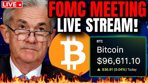 FED Chair Speaks LIVE! (FOMC MEETING LIVE STREAM) Bitcoin News Today