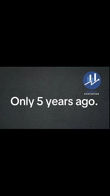 Only 5 years ago...