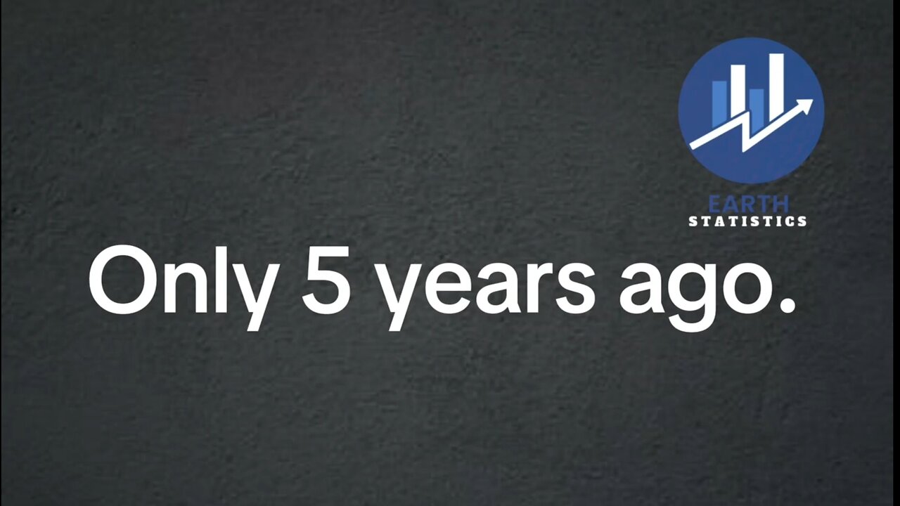 Only 5 years ago...