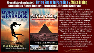 African History Broadcast #12 - LIVING SUPER IN PARADISE & AFRICA RISING