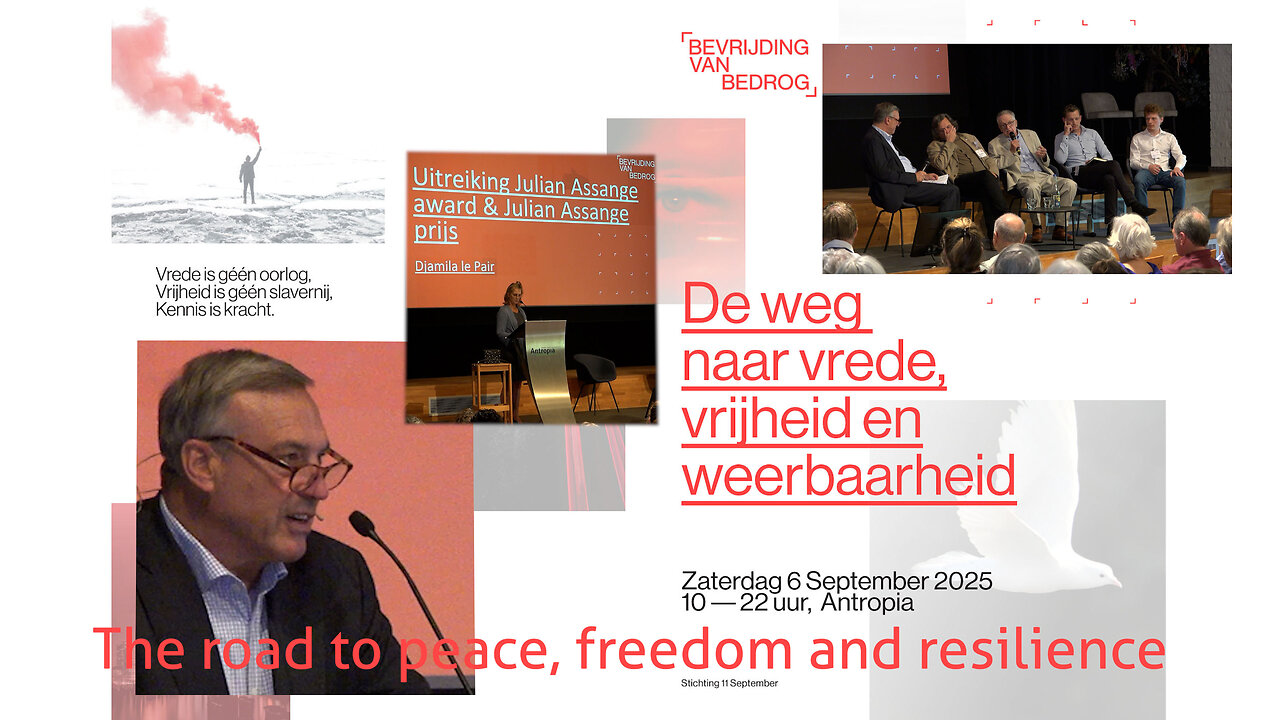 Bevrijding van Bedrog - de weg naar vrede, vrijheid en weerbaarheid (impressie)