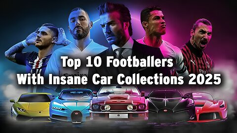 Top 10 Footballers With Insane Car Collections 2025 – You Won’t Believe #1! 🚗⚽ | NewsDrift