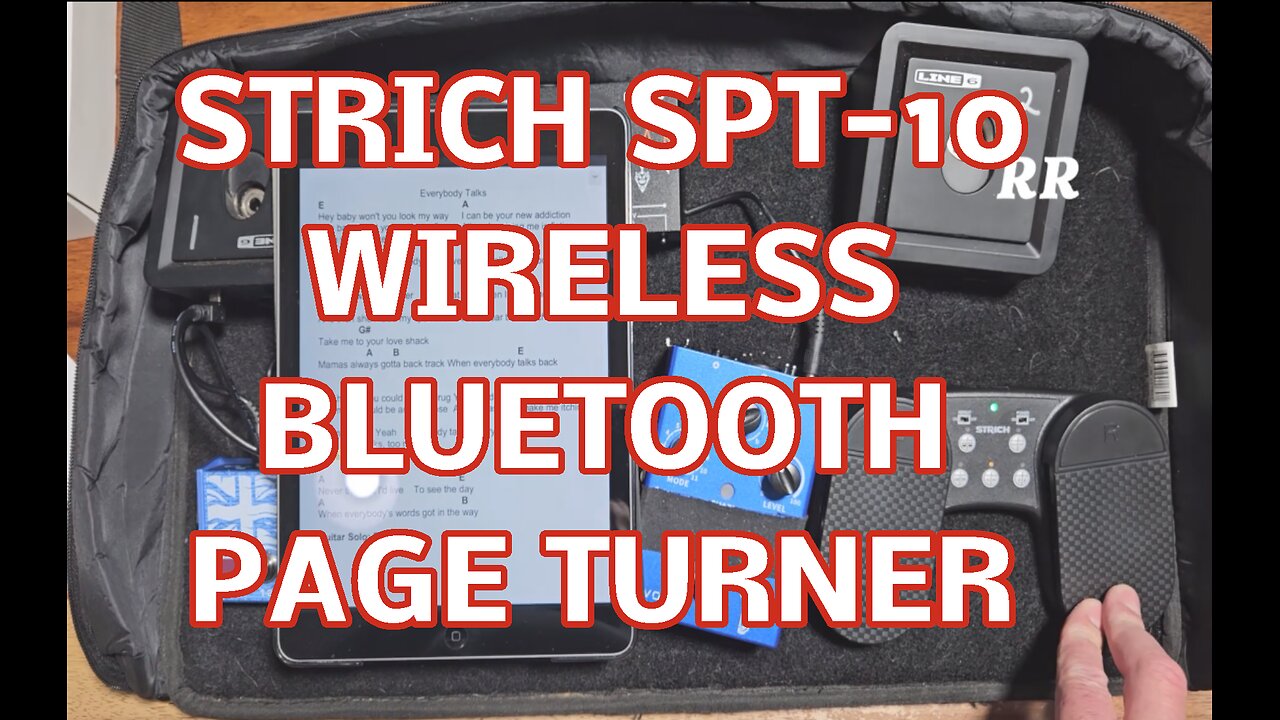 STRICH SPT 10 Wireless Rechargeable Page Turner Pedal