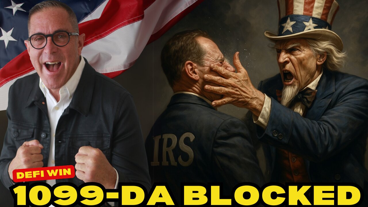 Congress Kills IRS DeFi Broker Rule 🚨 1099-DA Won’t Apply to DeFi (For Now)