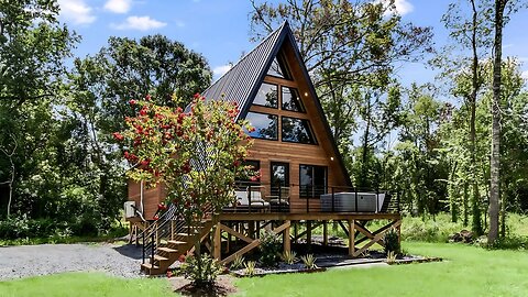 A FRAME CABIN HOUSE IDEAS