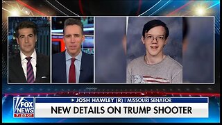 Sen Hawley Calls To Make EVERYTHING Public on Trump Butler Assassination Attempt