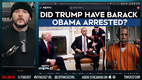 Trump Posts VIDEO Of Obama Arrest AI, Tulsi Posts Evidence Of Obama CONSPIRACY Against US | Tim Pool