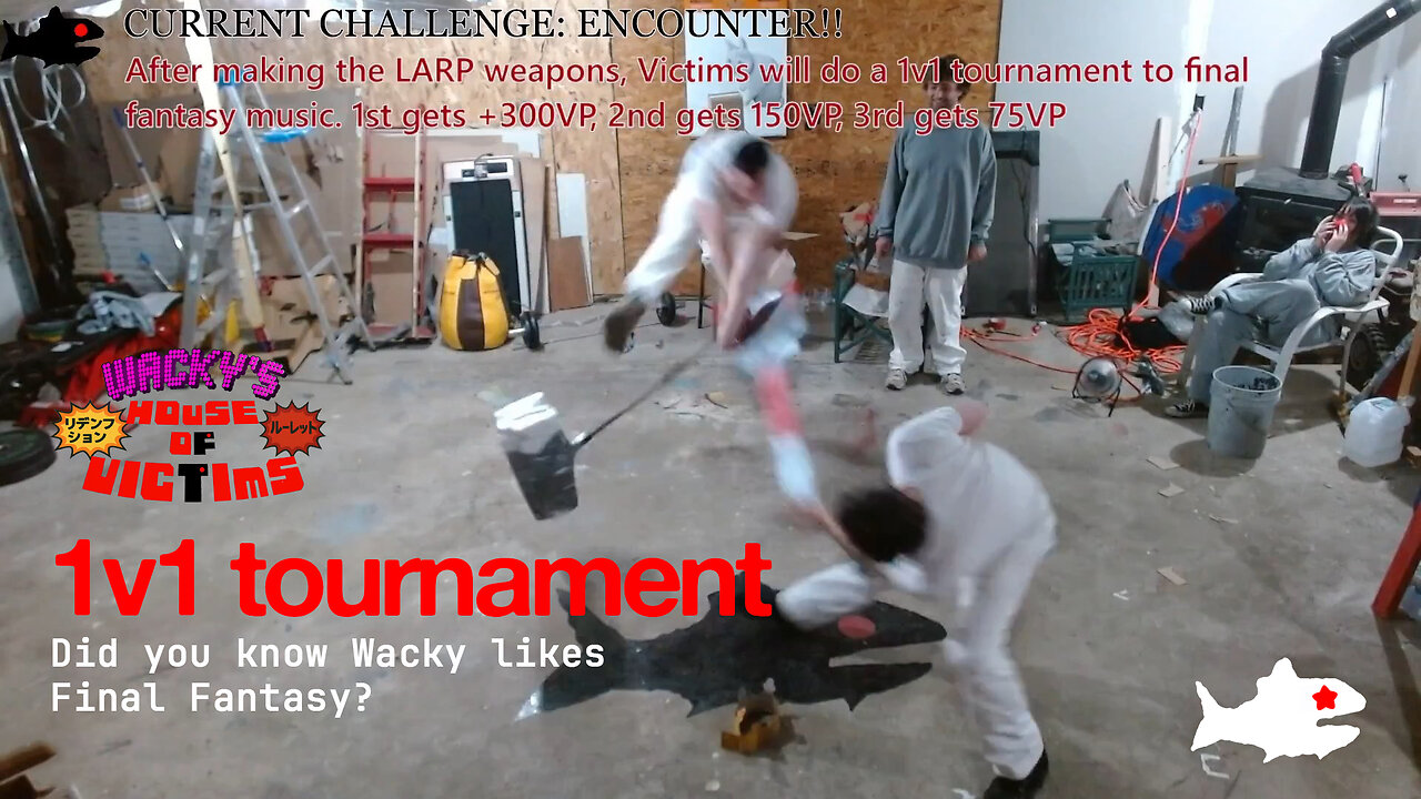 Final Fantasy LARP fighting "Encounter!!" | Wacky's House of Victims / FTL Streaming
