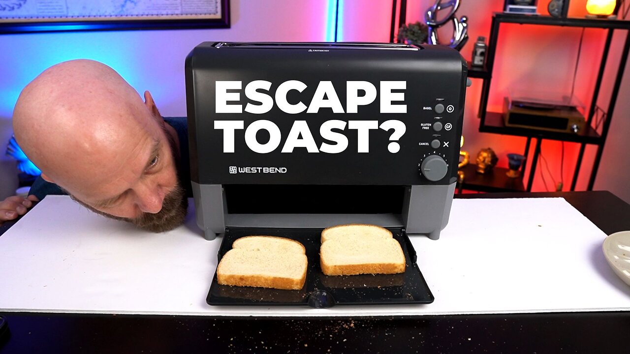 This Toaster Shoots Toast Out the Bottom, plus an Edible Tortilla Bowl Maker!