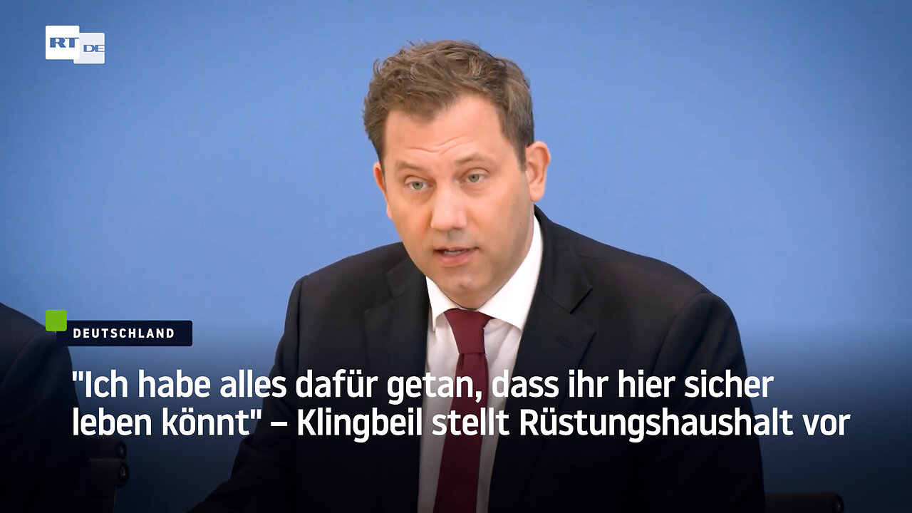 Haushaltsentwurf: Rüstungsausgaben sollen sich bis 2029 mehr als verdoppeln