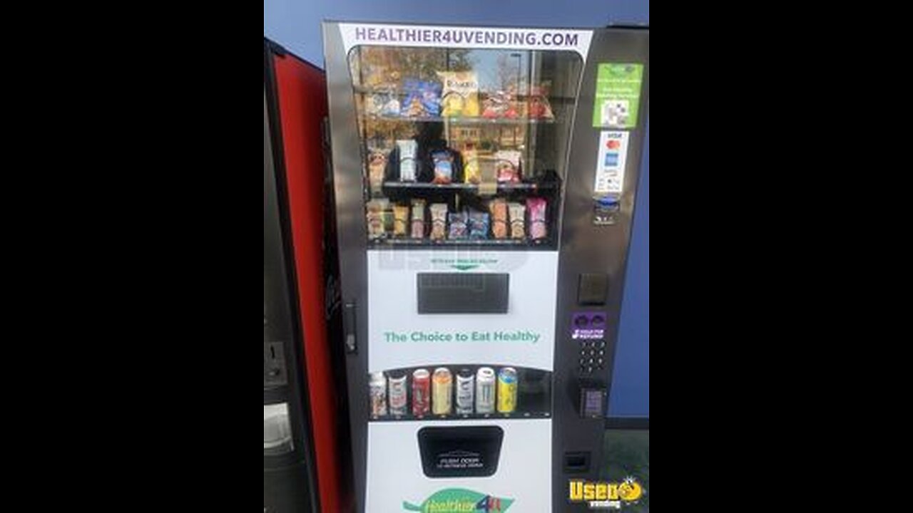 1) 2024 Healthier 4U snack and drink and (1) 2024 Wittern 3589N Combo Machines For Sale in Kentucky!