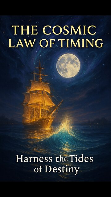 THE COSMIC LAW OF TIMING: Harness the Tides of Destiny #shorts