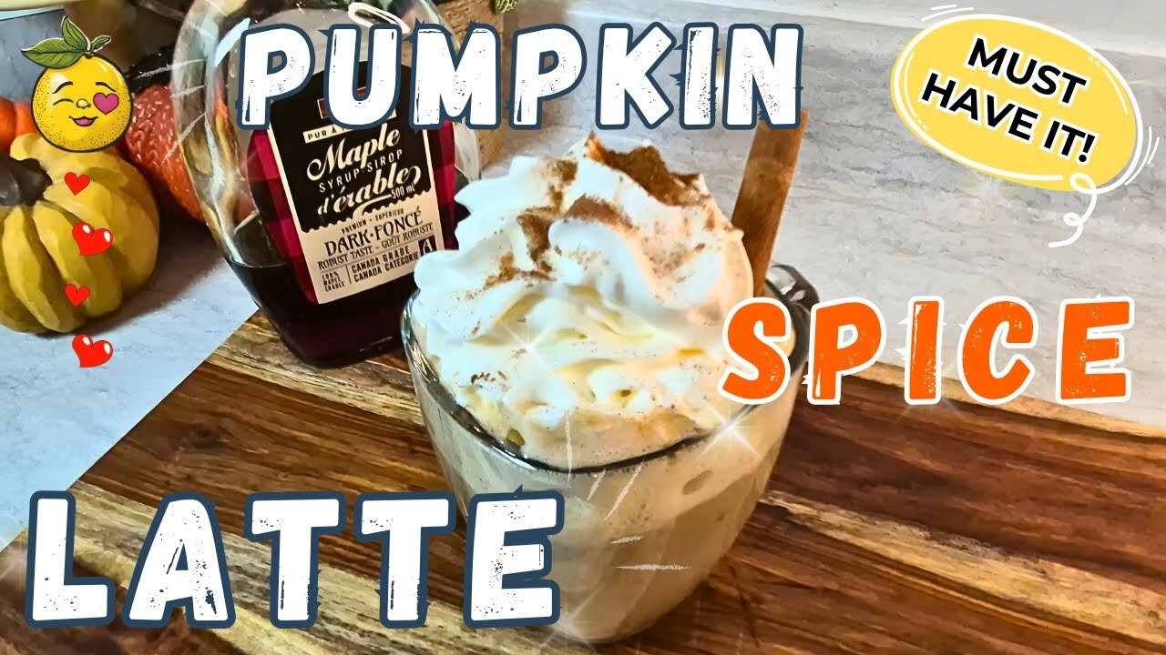 I Made the "Better Than Starbucks" Pumpkin Spice Latte | And Cheap!