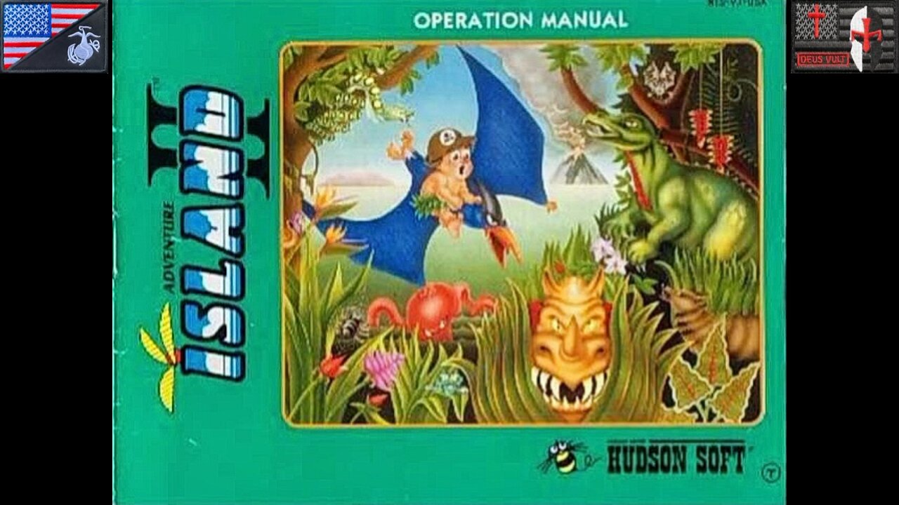 The S2 Intel Hub: "Adventure Island II" (NES - 1991) [Instruction Manual - English Version]