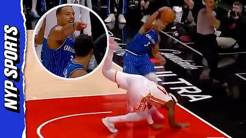 Magic star Desmond Bane ejected after THROWING ball at Hawks foe in wild scene
