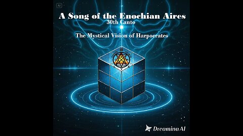 30th Canto-The Mystical Vision of Harpocrates: A Journey Through the Divine Cube