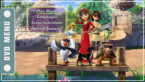 The Swan Princess: Royally Undercover - DVD Menu