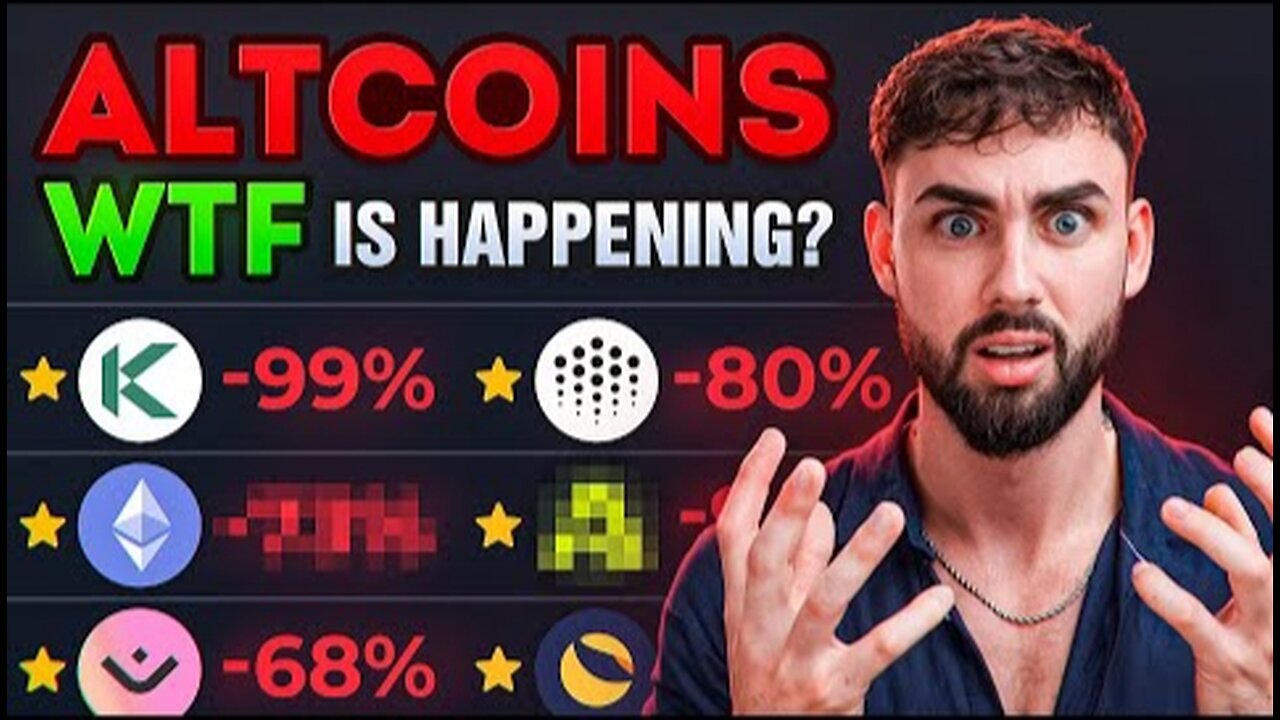Altcoins Are SHUTTING DOWN! Get OUT of Them Before It’s Too Late! X